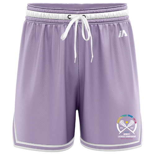 Lacrosse APLU Casual Shorts - Lavender/White