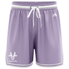 Gambulls Casual Shorts - Lavender/White