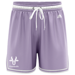 Gambulls Casual Shorts - Lavender/White