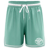 Hoops Fest 2024 Casual Shorts with Pockets - Mint/White