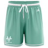 Gambulls Casual Shorts - Mint/White