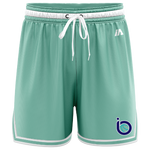 InsideOut Casual Shorts - Mint/White