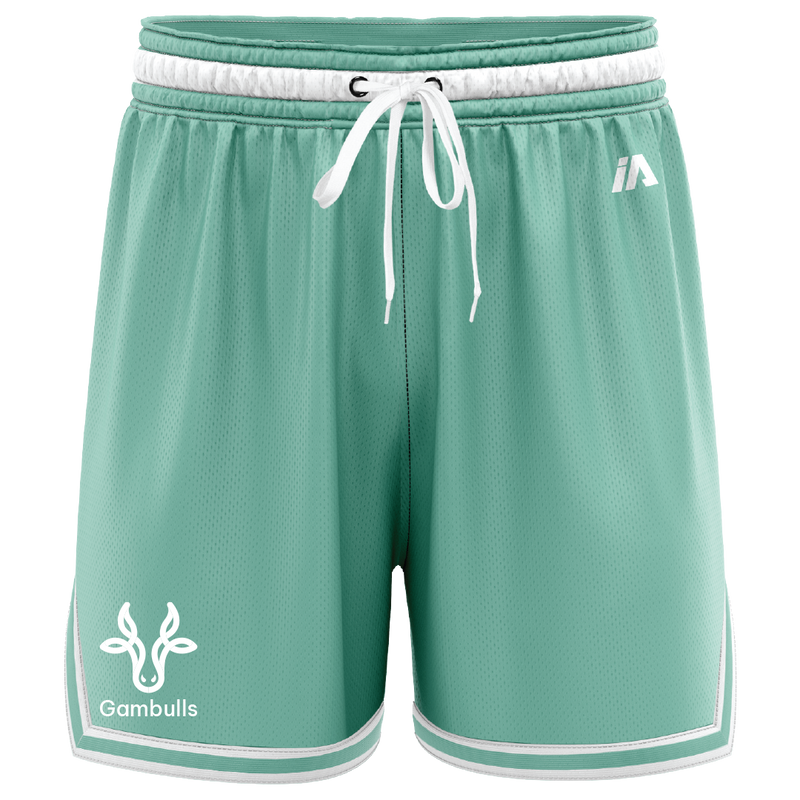 Gambulls Casual Shorts - Mint/White