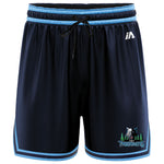 Tumut Timberwolves Casual Shorts - Navy/Sky Blue