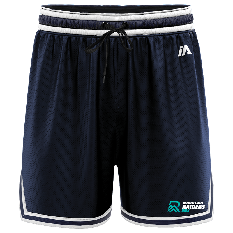 Mountain Raiders BMX Casual Shorts - Navy/White