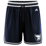 McKinnon Basketball Casual Shorts with Pockets - Navy/White