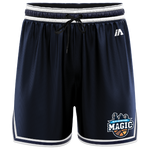 Blue Mountains Magic Casual Shorts - Navy/White