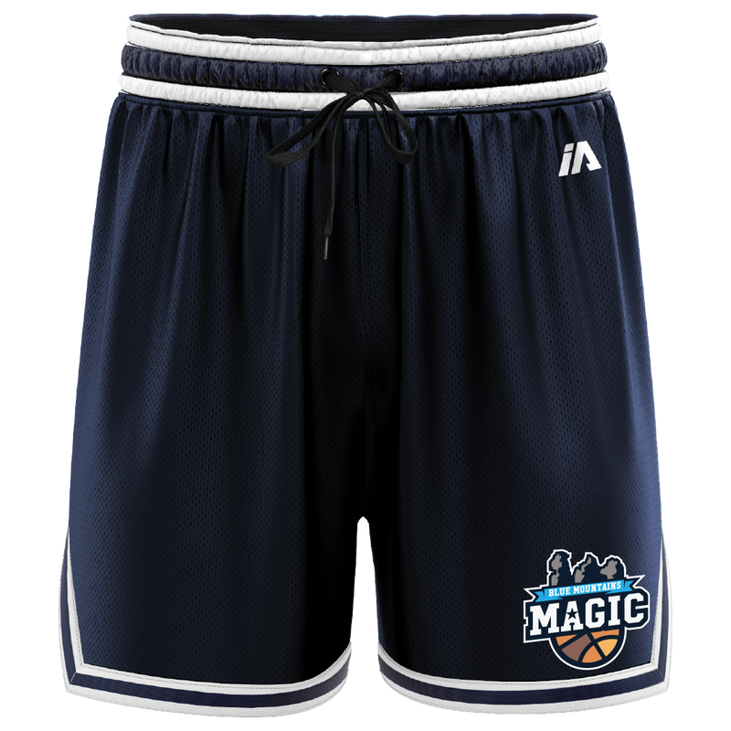 Blue Mountains Magic Casual Shorts - Navy/White