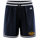 Ballerz Baffle Casual Shorts - Navy/White