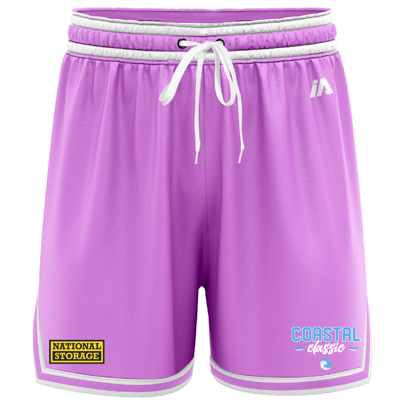 Coastal Classic 2025 Casual Shorts - Pink/White