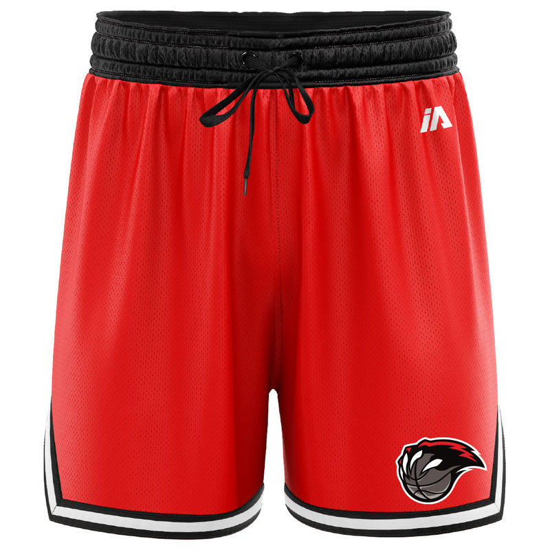 West Adelaide Bearcats Casual Shorts with Pockets - Red/Black/White