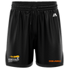 Ovens & Murray WM Logo Casual Shorts - Black/Black