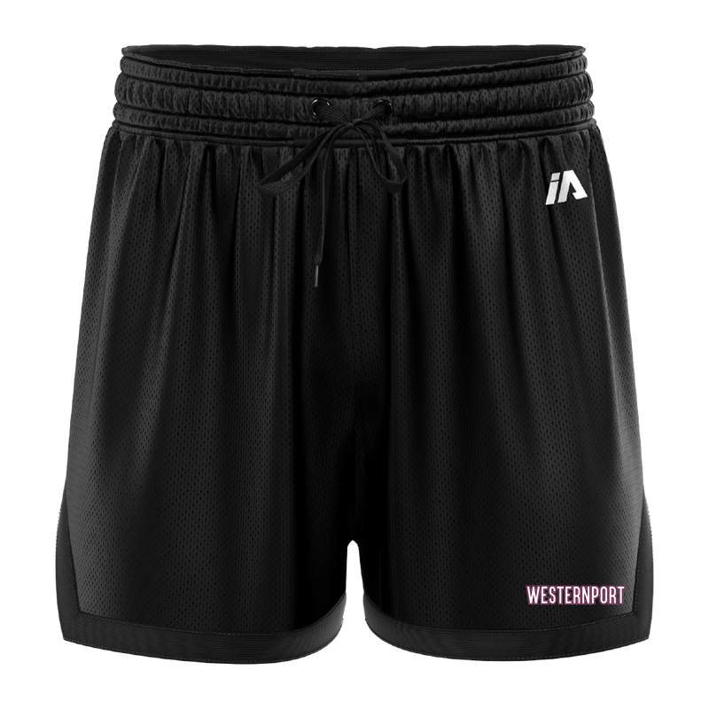 Westernport WM Logo Casual Shorts - Black/Black