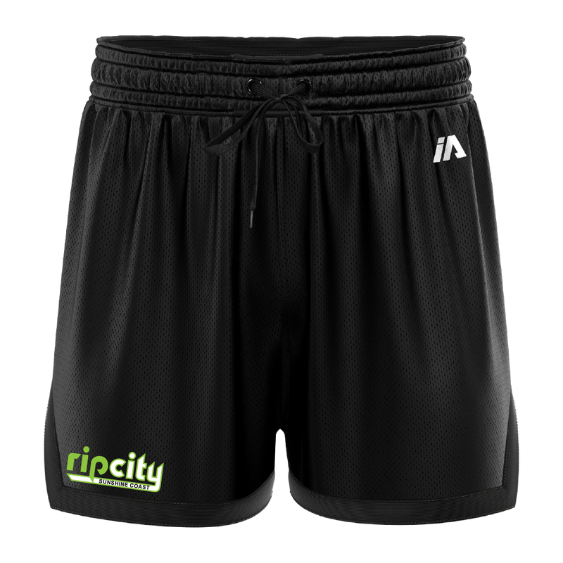 Rip City Basketball Casual Shorts - Black/Black