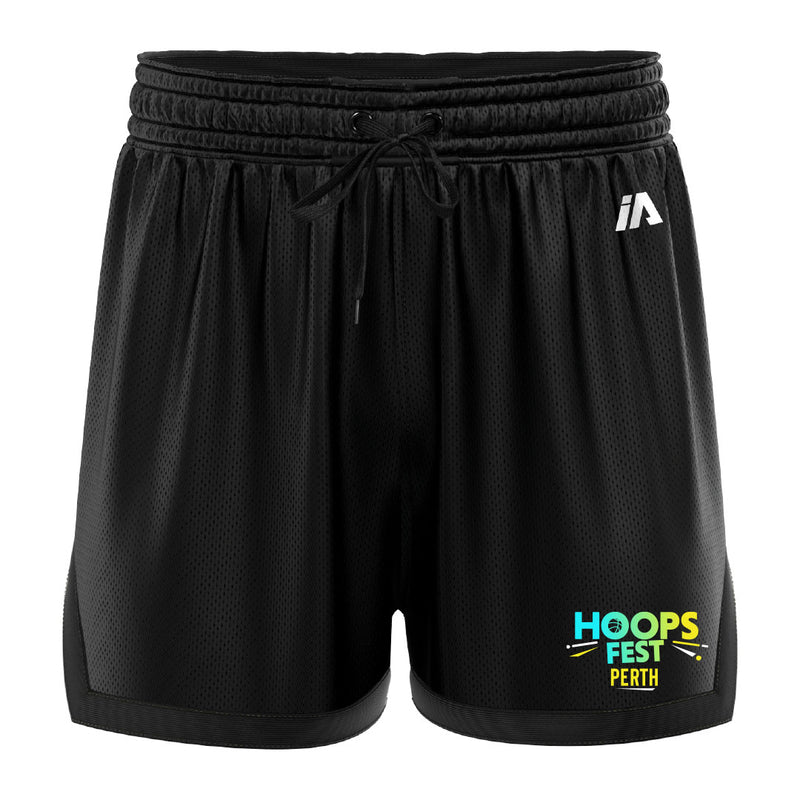 Hoops Fest 2024 Casual Shorts with Pockets - Black/Black