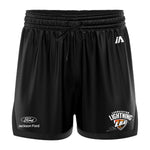 Launceston Lightning Casual Shorts with Pockets - Black/Black