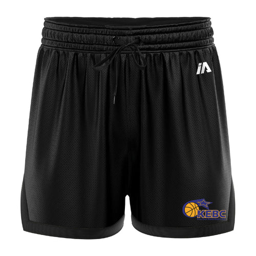 Kew East Basketball Club Casual Shorts - Black/Black