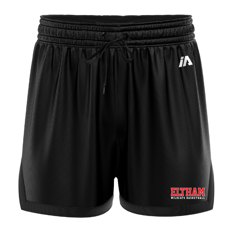 Eltham Wildcats Casual Shorts with Pockets - Black/Black