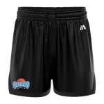 Cairns Basketball Casual Shorts with Pockets - Black/Black