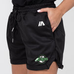 Leeton Eagles Casual Shorts - Black/Black