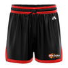 Balwyn Blazers Casual Shorts with Pockets - Black/Red/White