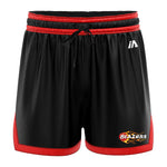 Balwyn Blazers Casual Shorts with Pockets - Black/Red/White