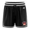 Eastern Mavericks Casual Shorts with Pockets - Black/White