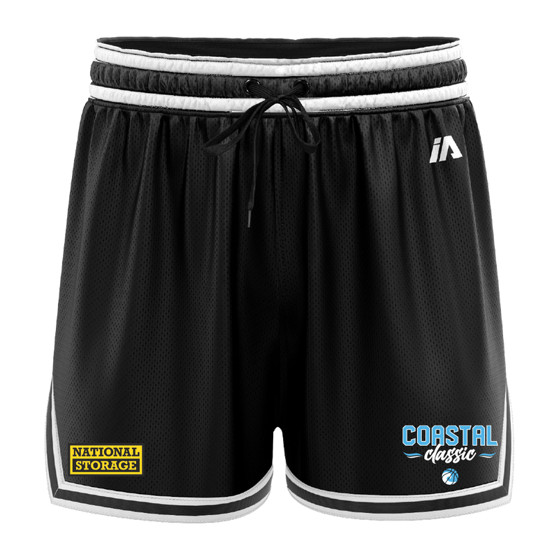 Coastal Classic 2025 Casual Shorts - Black/White