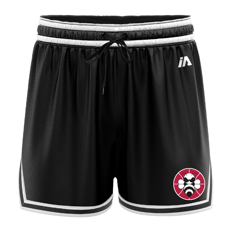 Byron Bay Beez Casual Shorts - Black/White
