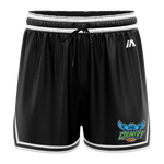 Waikato Country Casual Shorts - Black/White