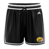 Cessnock Basketball Casual Shorts with Pockets - Black/White