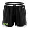 Rip City Basketball Casual Shorts - Black/White