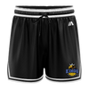 Kingborough-Huon Casual Shorts with Pockets - Black/White