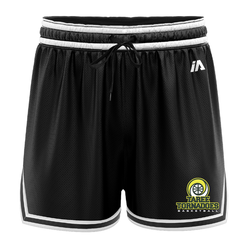 Taree Tornadoes Casual Shorts - Black/White