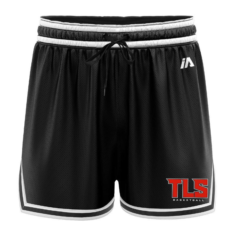 TLS Casual Basketball Shorts - Black/White