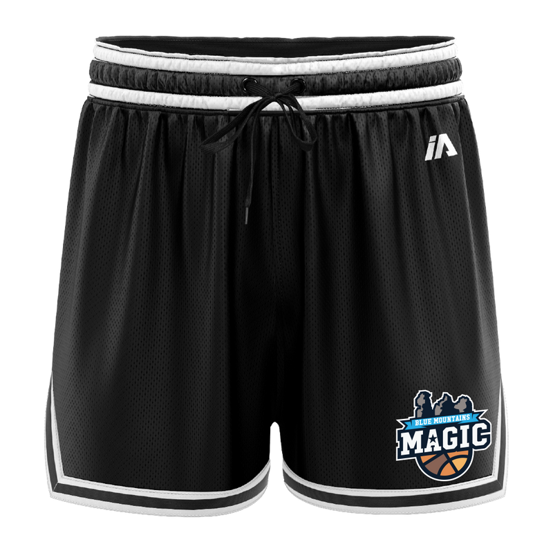 Blue Mountains Magic Casual Shorts - Black/White