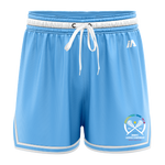 Lacrosse APLU Casual Shorts - Carolina/White