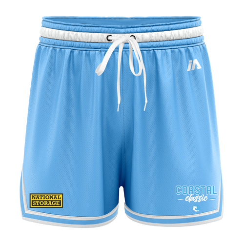 Coastal Classic 2025 Casual Shorts - Carolina/White