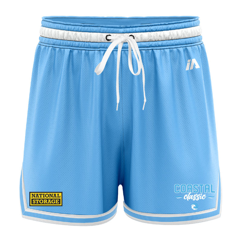 Coastal Classic 2025 Casual Shorts - Carolina/White