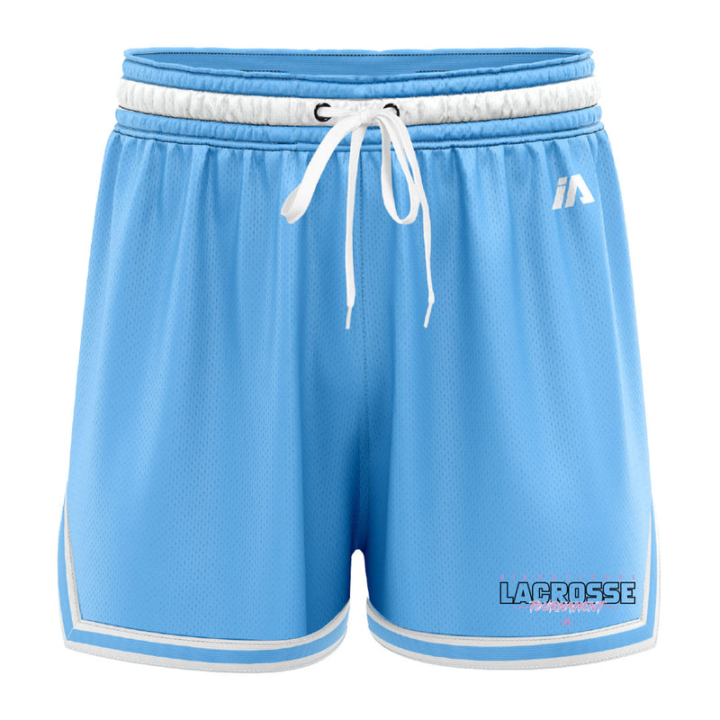 Lacrosse Australia U15 Casual Shorts - Carolina/White