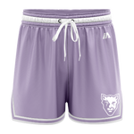 McKinnon Basketball Casual Shorts with Pockets - Lavender/White