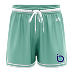 InsideOut Casual Shorts - Mint/White