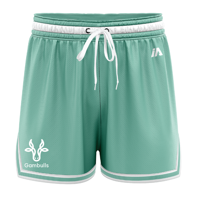 Gambulls Casual Shorts - Mint/White