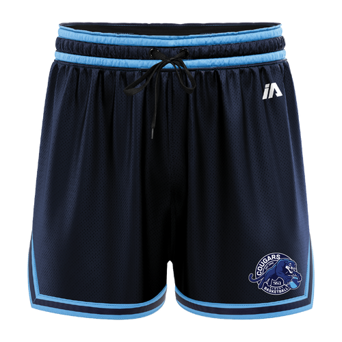 Albury Cougars Casual Shorts - Navy/Carolina