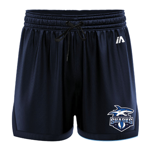 Scarborough Sharks Casual Shorts with Pockets - Navy/Navy