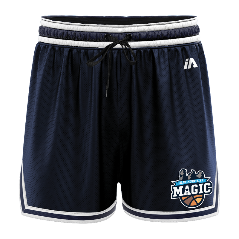 Blue Mountains Magic Casual Shorts - Navy/White