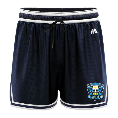 Shellharbour City Bulls Casual Shorts - Black/White