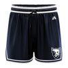 McKinnon Basketball Casual Shorts with Pockets - Navy/White