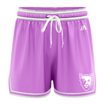 McKinnon Basketball Casual Shorts with Pockets - Pink/White