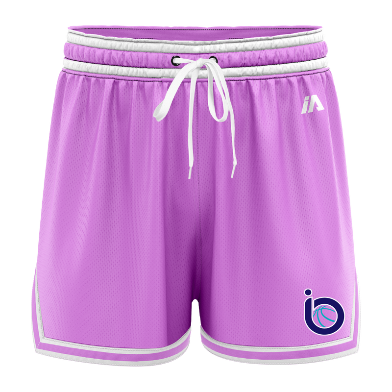 InsideOut Casual Shorts - Pink/White